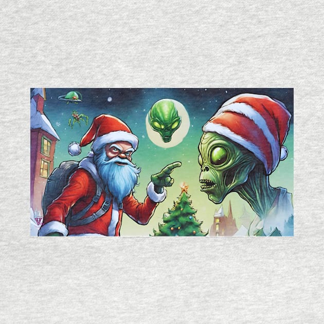 Santa vs Aliens by Viper Unconvetional Concept